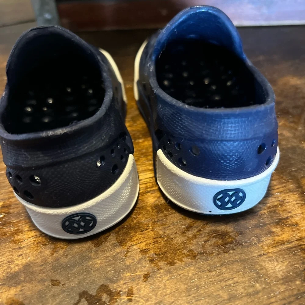 Kids Navy Slip-On Water Shoes